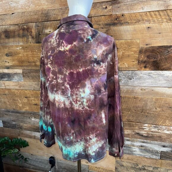 HOTOUCH COTTON BUTTON DOWN SHIRT SZ L - Picture 10 of 13